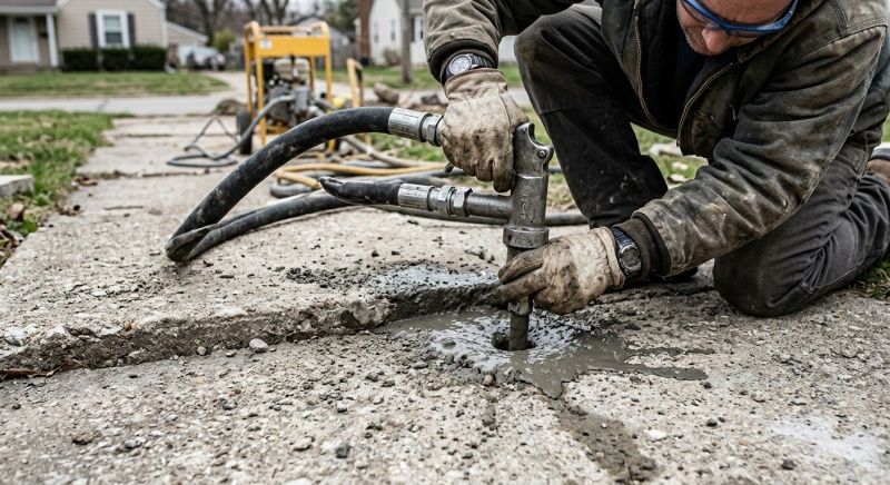 Concrete Mudjacking in San Antonio, TX